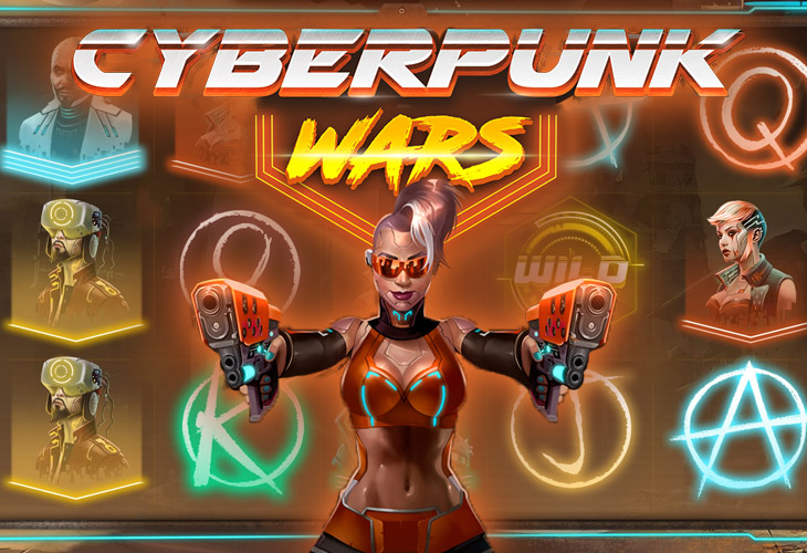 Cyberpunk Wars - Woohoo slot at Total Kasyno Casino