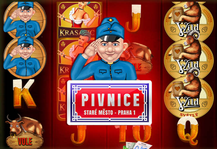 Pivnice - 5MEN slot at Total Kasyno Casino