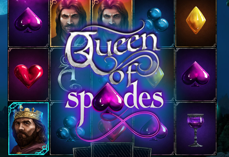 Queen Of Spades - Mascot slot at Total Kasyno Casino