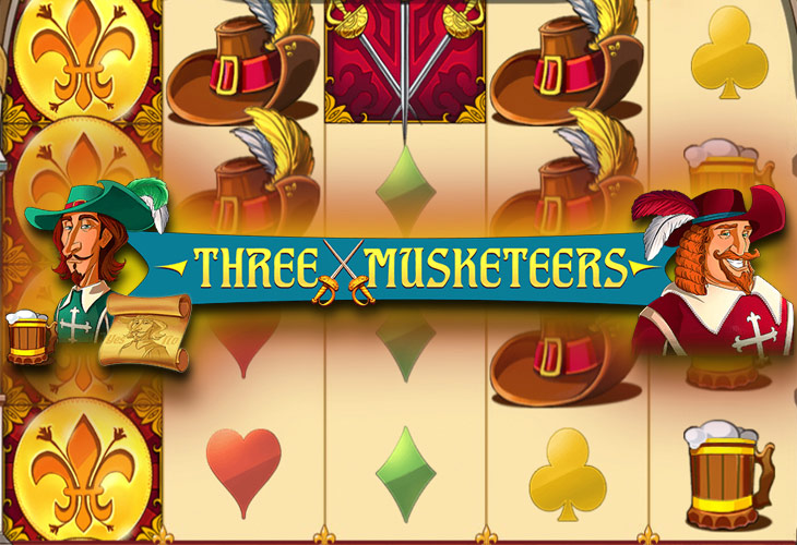 Three Musketeers - Red Tiger Gaming slot at Total Kasyno Casino