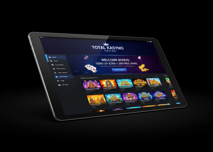 Total Kasyno Kasyno na tablecie